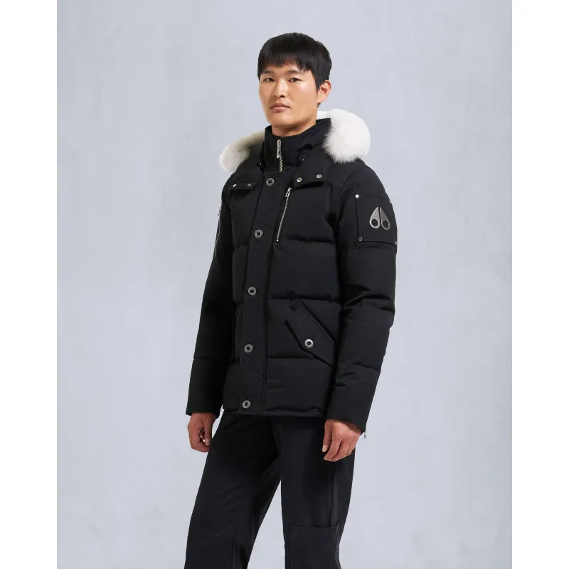 Moose Knuckles ORIGINAL 3Q FUR Black/Whites