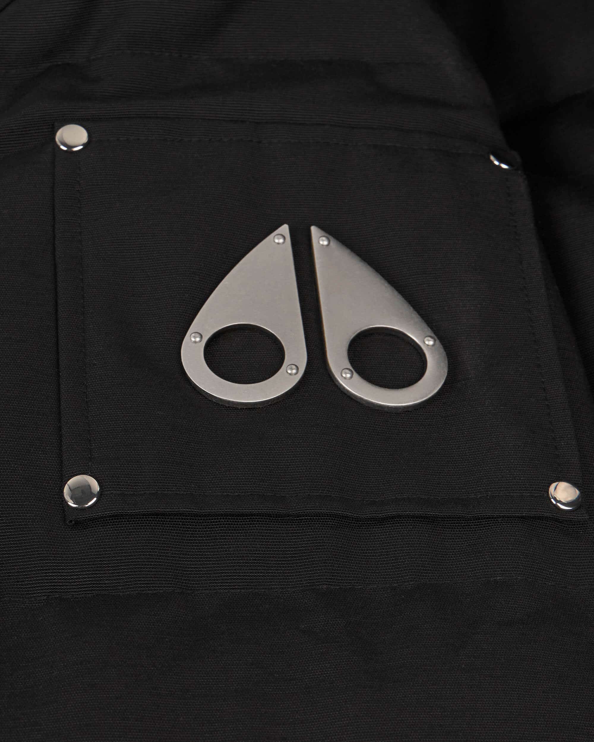 Moose Knuckles ORIGINAL 3Q FUR Black/Whites
