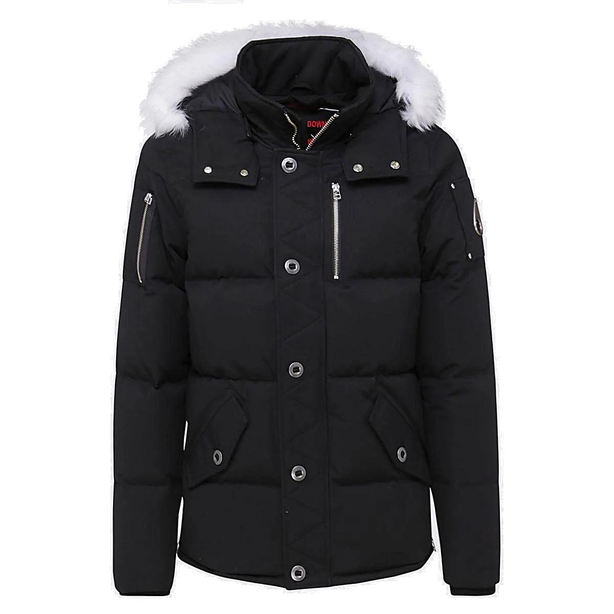Moose Knuckles ORIGINAL 3Q FUR Black/Whites