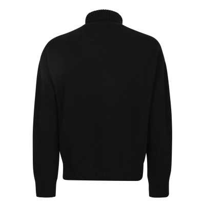 AMI Paris Ami de Coeur Roll Neck Jumper 02