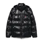 Polo Ralph Lauren The Gorham Glossed Down Jacket Black Glossy
