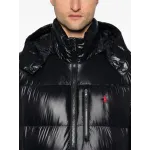Polo Ralph Lauren The Gorham Glossed Down Jacket Black Glossy