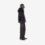 Burberry Hooded Puffer Jacket with Hood Blue