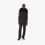 Burberry Hooded Puffer Jacket with Hood Blue