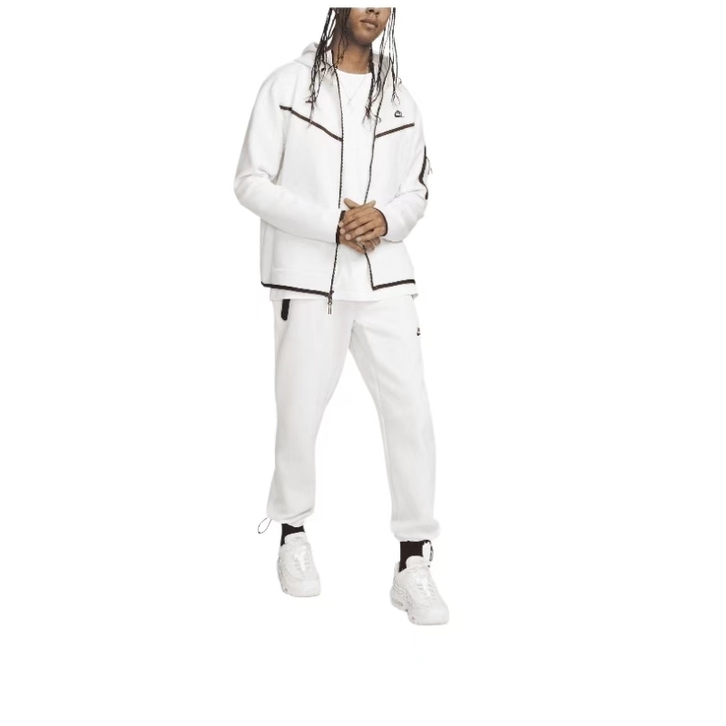Nike Sportswear Tech Fleece Hoodie & Joggers Set White