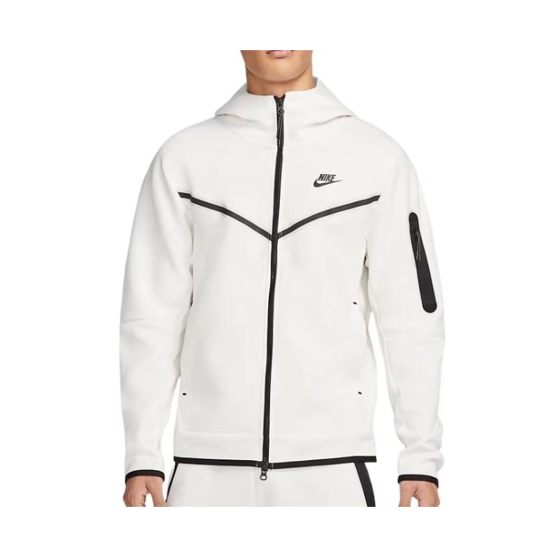 Nike Sportswear Tech Fleece Hoodie & Joggers Set White