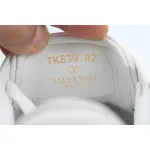 Valentino Rockstud White Blue