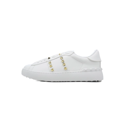 Valentino Rockstud White gold 01