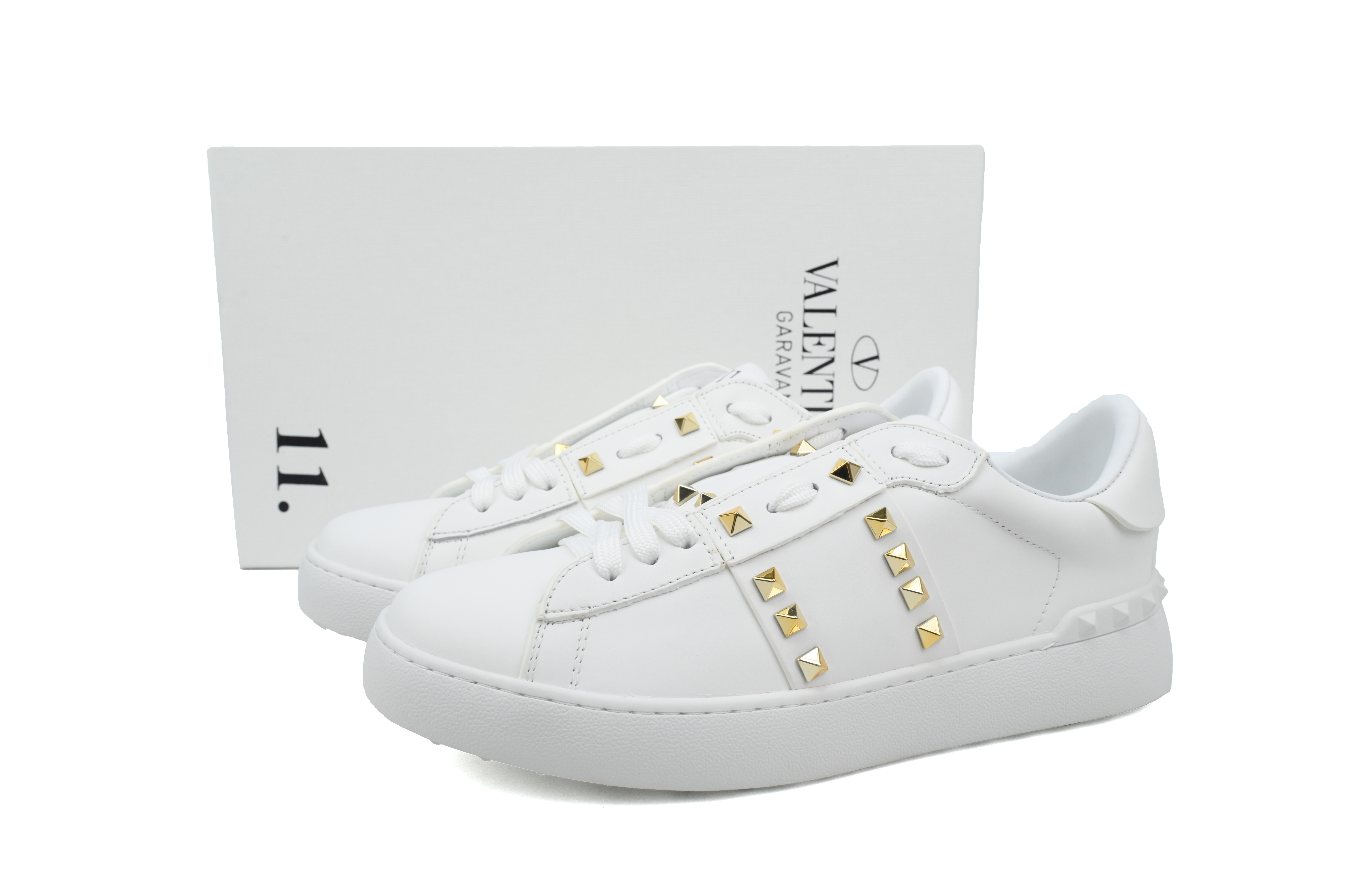 Valentino Rockstud White gold