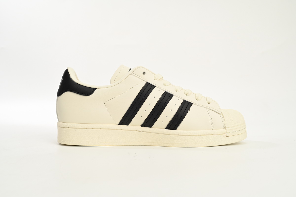 Adidas Superstar Shoes White AS Co branded White Black GZ2203