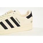 Adidas Superstar Shoes White AS Co branded White Black GZ2203