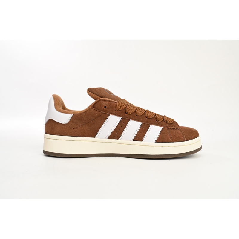 Adidas Superstar Shoes White Black Brown GY6433 