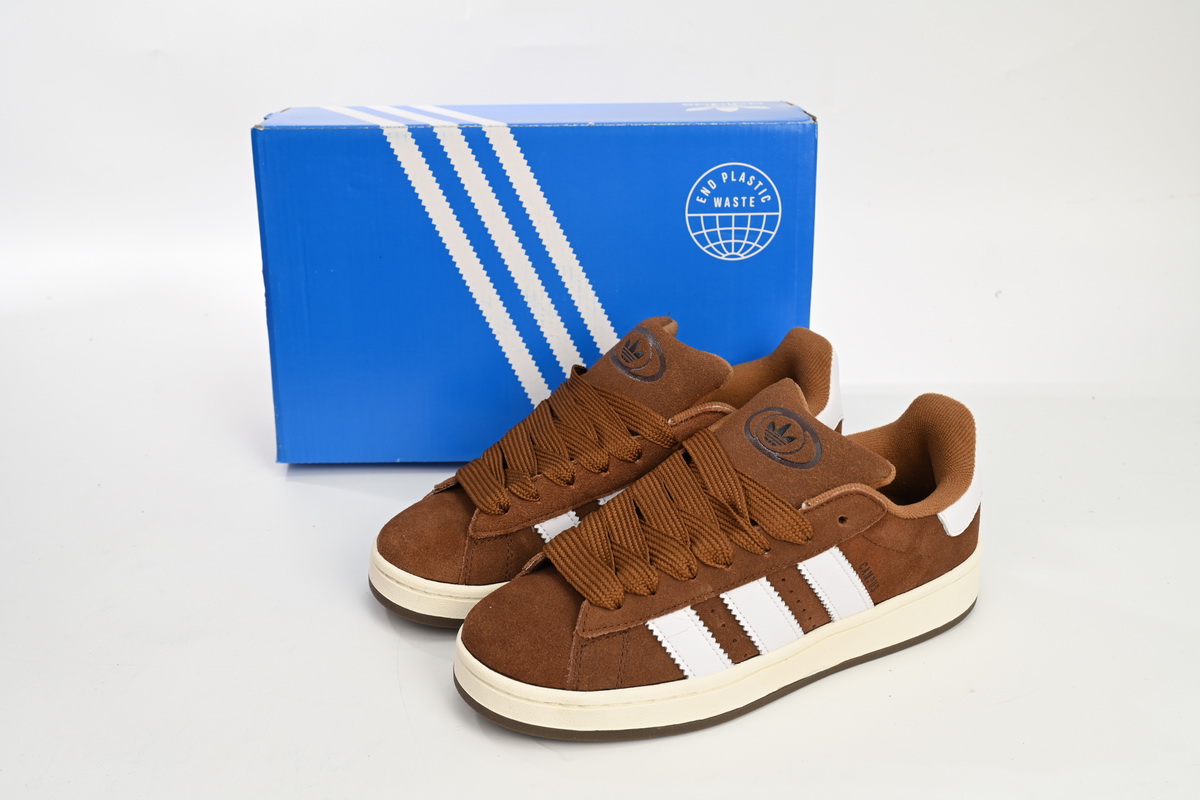 Adidas Superstar Shoes White Black Brown GY6433