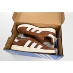 Adidas Superstar Shoes White Black Brown GY6433 