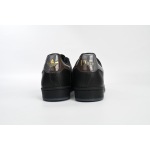 Adidas Superstar Shoes White Black Gold Black FZ6003