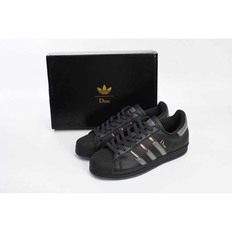 Adidas Superstar Shoes White Black Gold Black FZ6003 Reps - Pk Stockx