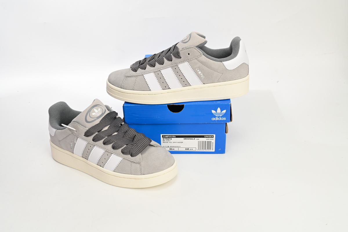 Adidas Superstar Shoes White Black Grey GY9472