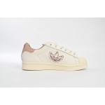 Adidas Superstar Shoes White Pink IG3853
