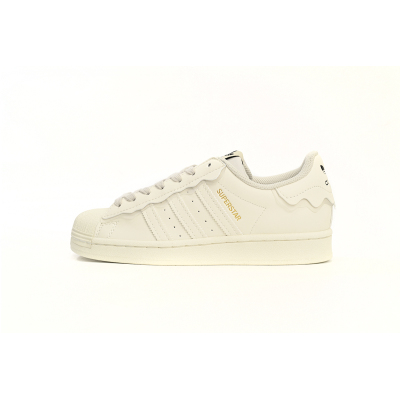 Adidas Superstar Shoes White White Cream GW4441 01