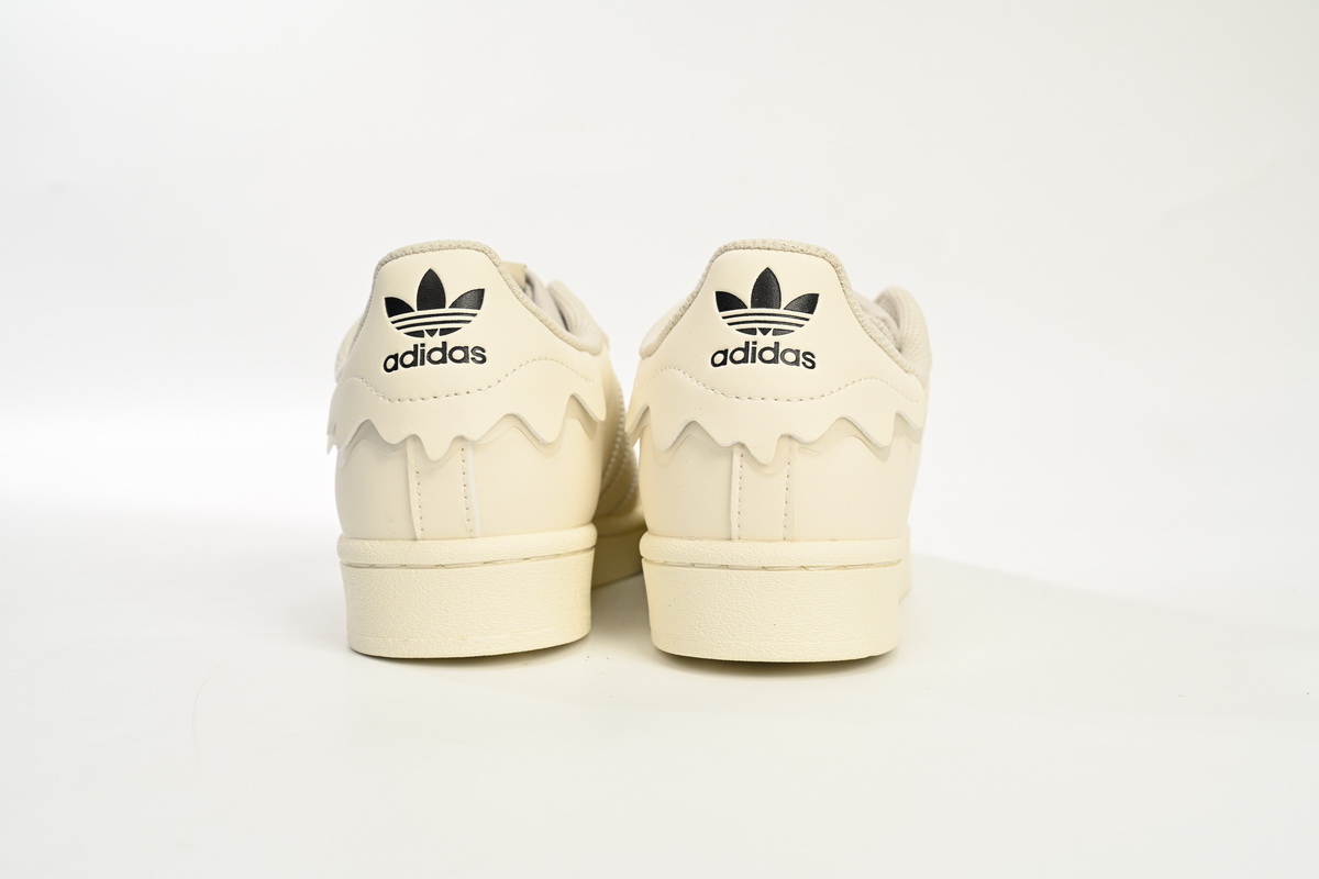 Adidas Superstar Shoes White White Cream GW4441