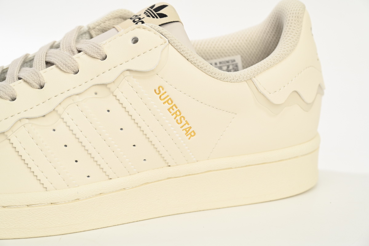 Adidas Superstar Shoes White White Cream GW4441