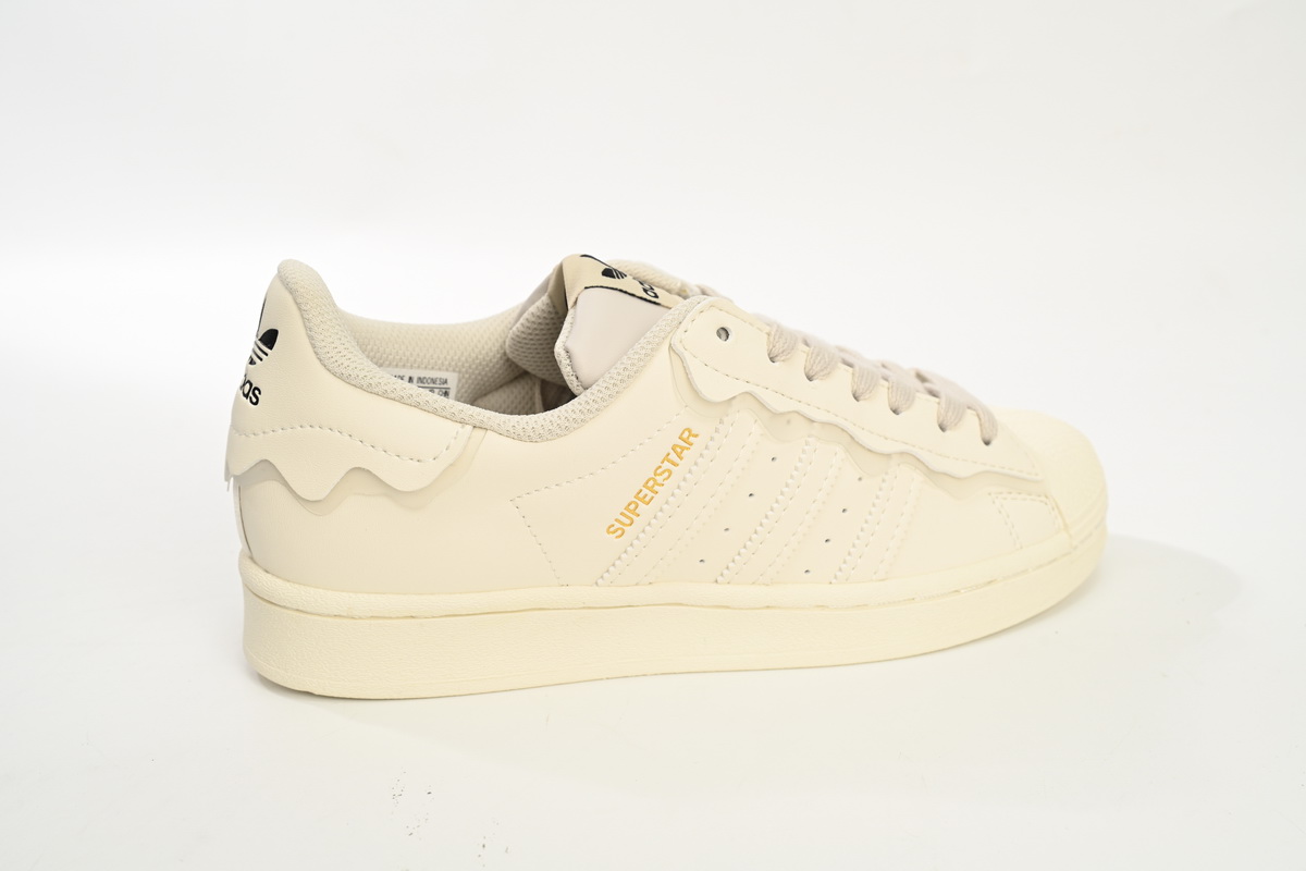 Adidas Superstar Shoes White White Cream GW4441