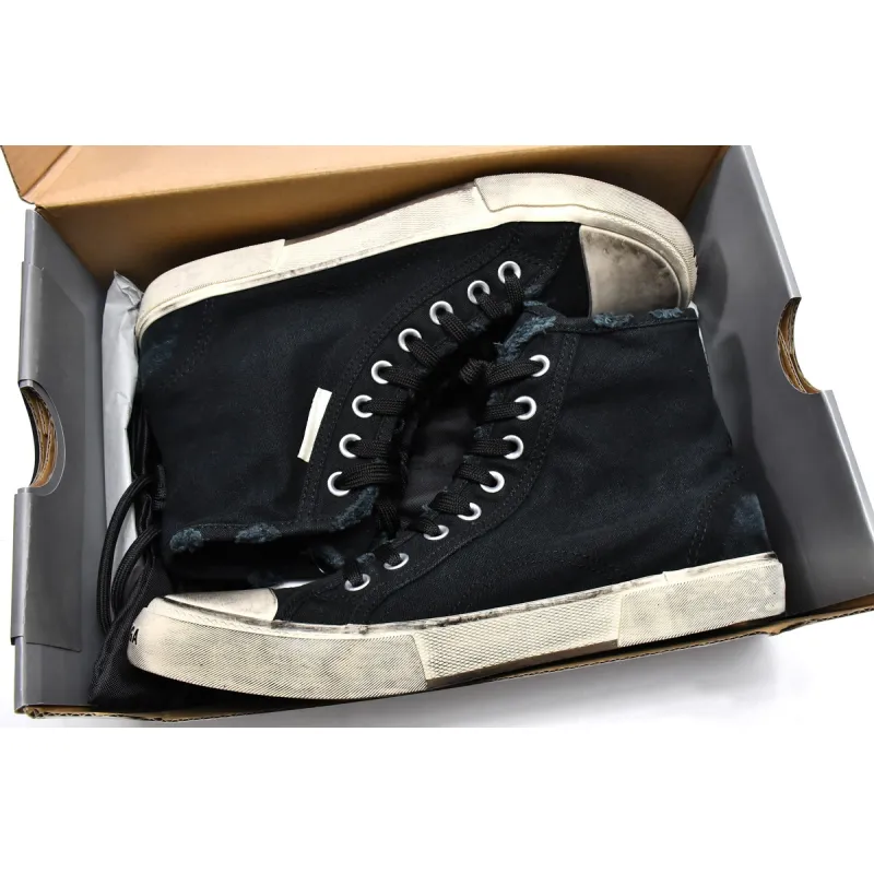Balenciaga Paris High Top Black 688752W3RC11090