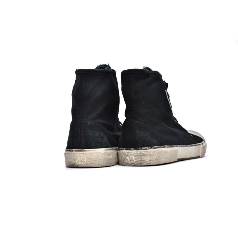 Balenciaga Paris High Top Black 688752W3RC11090