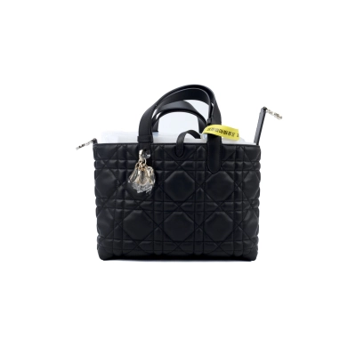 DIOR Toujours series gold pendant lace-up closure rattan pattern 02