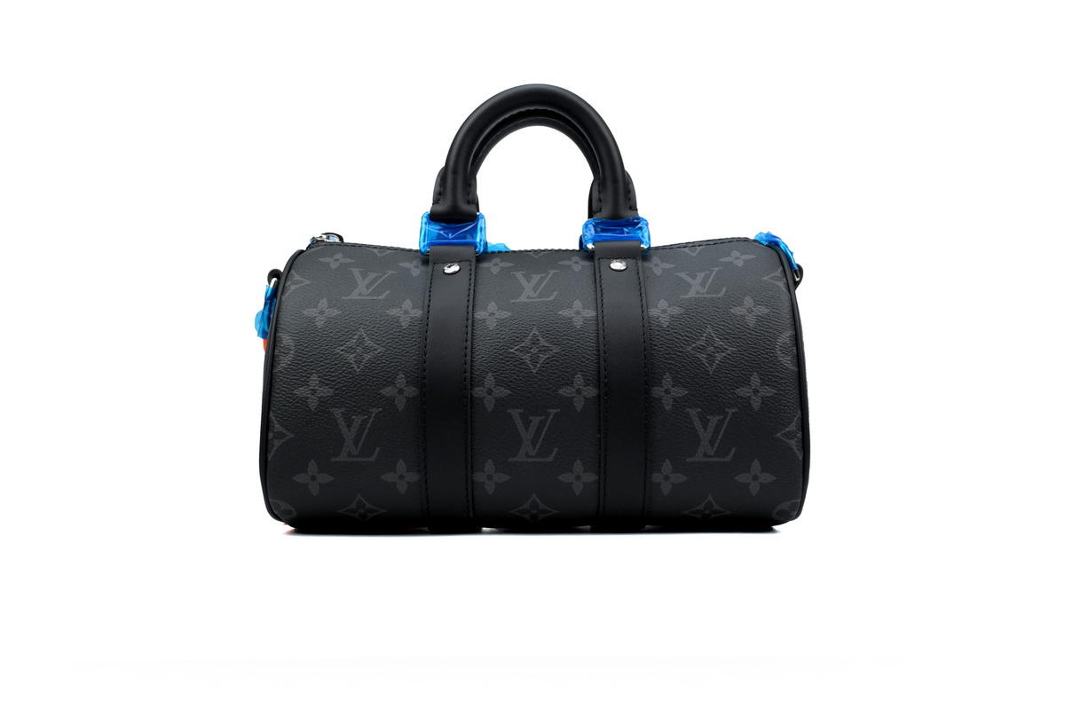 Louis Vuitton keepall Bandouliere 35 coated canvas tote