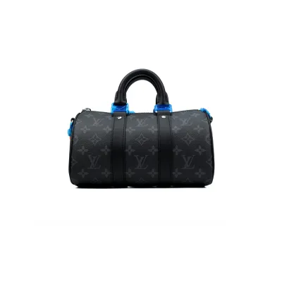 Louis Vuitton keepall Bandouliere 35 coated canvas tote 02
