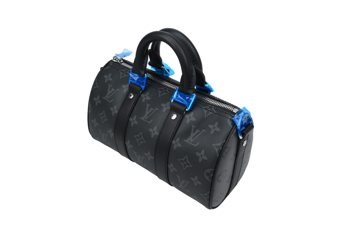 Louis Vuitton keepall Bandouliere 35 coated canvas tote