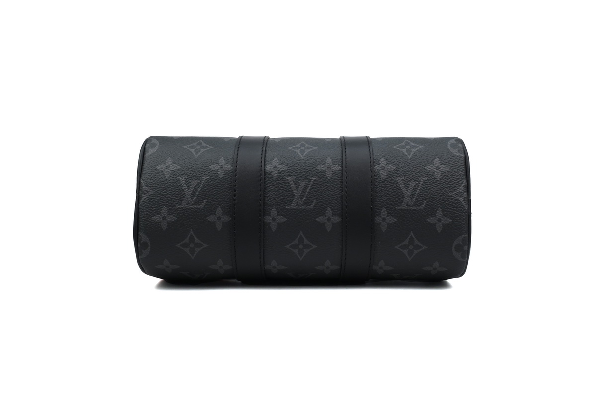 Louis Vuitton keepall Bandouliere 35 coated canvas tote