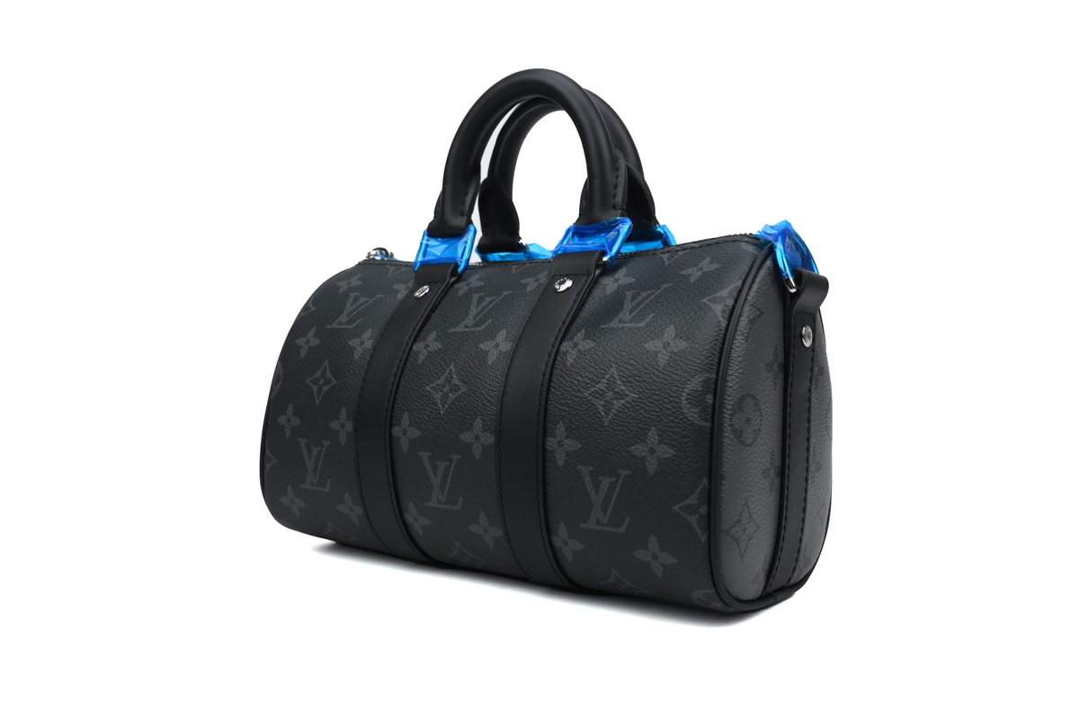 Louis Vuitton keepall Bandouliere 35 coated canvas tote