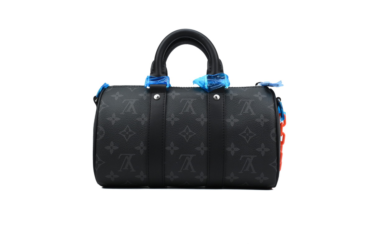 Louis Vuitton keepall Bandouliere 35 coated canvas tote