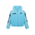 Hellstar Studios Zip Hoodie Blue