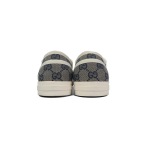Gucci canvas shoes shell gray