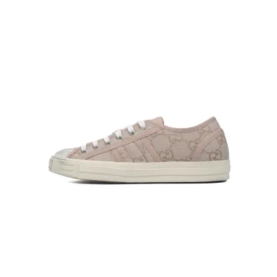 Gucci canvas shoes shell Pink 01