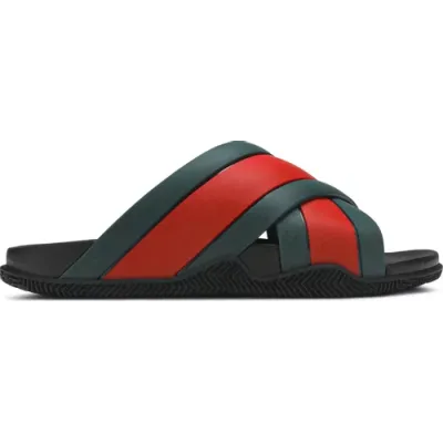 Gucci Rubber Slide 'Green Red' 02