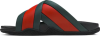 Gucci Rubber Slide 'Green Red'