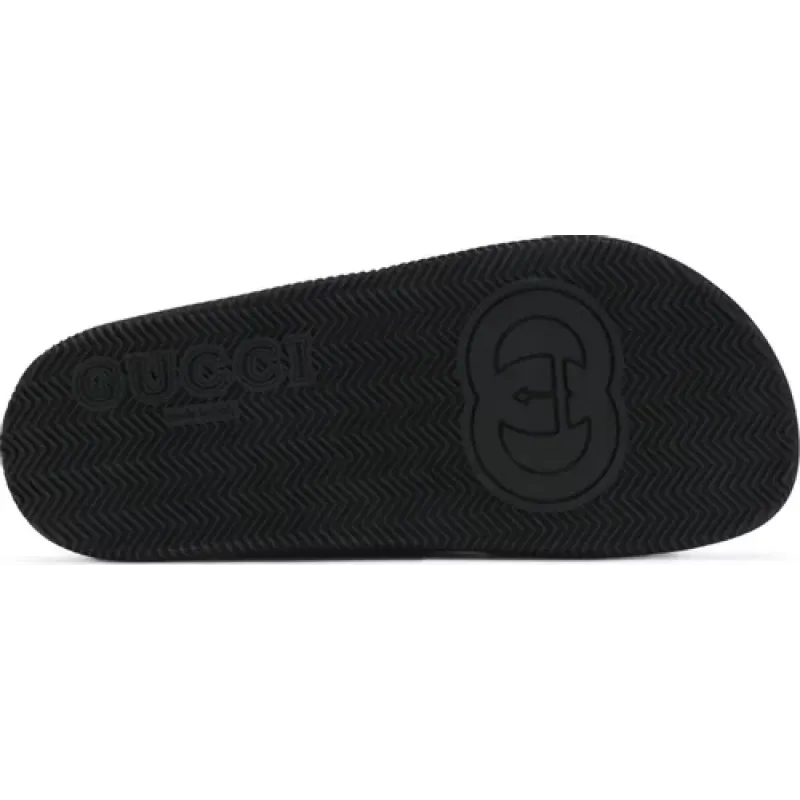 Gucci Rubber Slide 'Green Red'