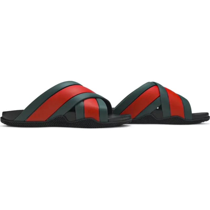 Gucci Rubber Slide 'Green Red'