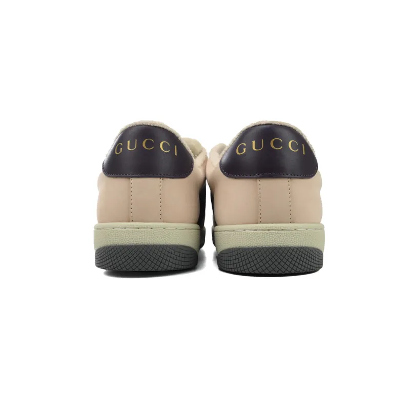 Gucci Screener Beige Ebony GG Canvas