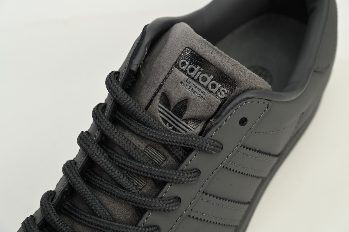 Adidas Superstar Shoes White Black Carbon Black GZ4830