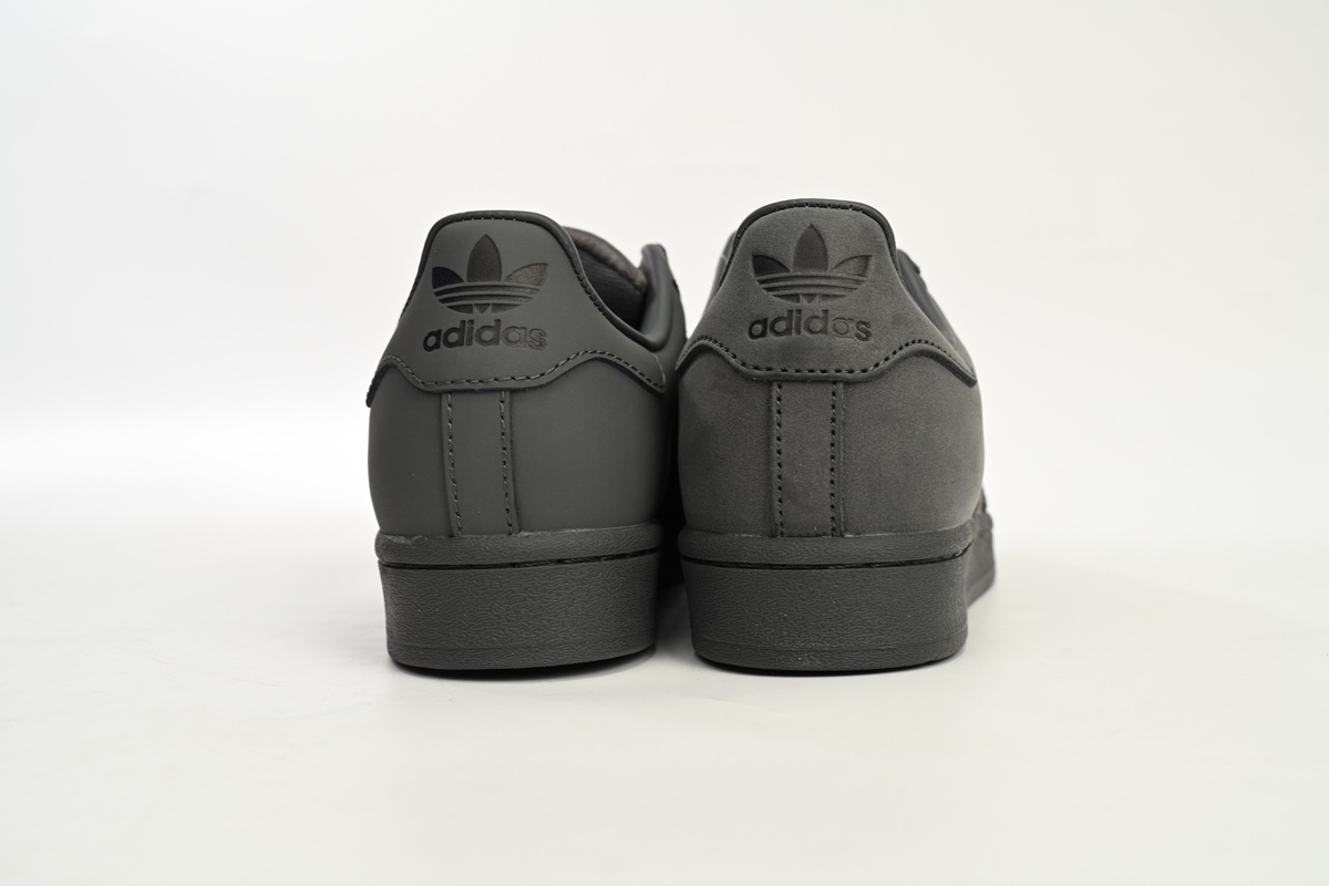 Adidas Superstar Shoes White Black Carbon Black GZ4830
