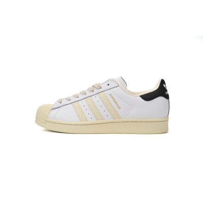 Adidas Superstar Shoes White Black Rice ID4675  01