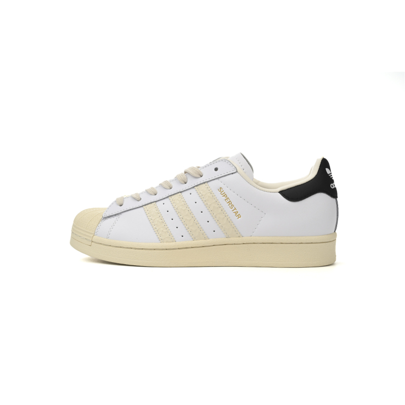 Adidas Superstar Shoes White Black Rice ID4675 