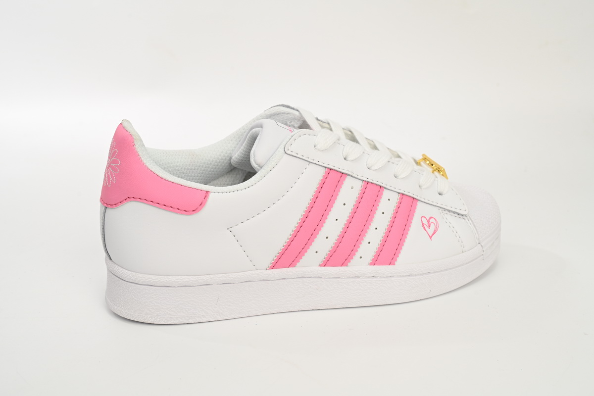Adidas Superstar Shoes White New White Powder FU7444