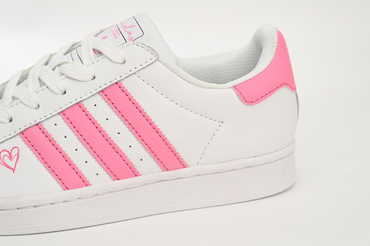 Adidas Superstar Shoes White New White Powder FU7444