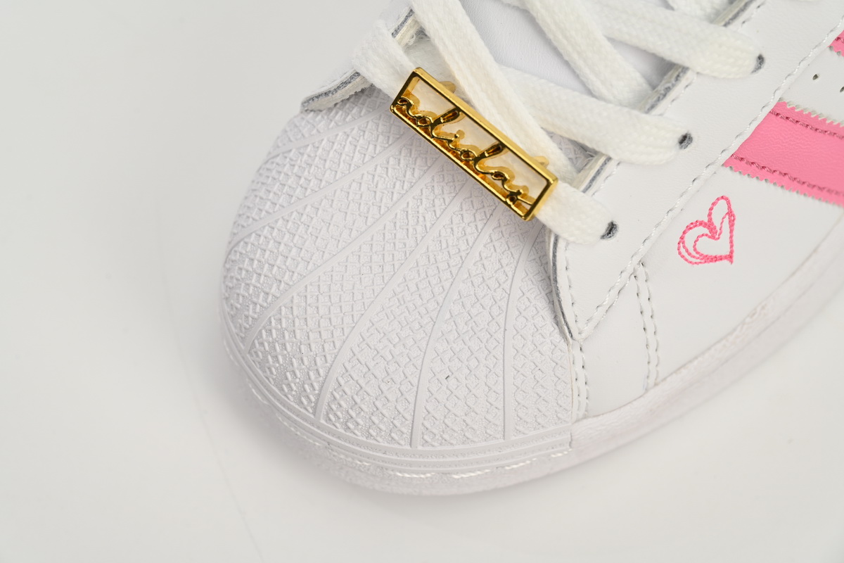 Adidas Superstar Shoes White New White Powder FU7444